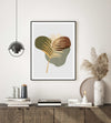 Abstract Botanical Golden Poster 01 - Plakatbar.no