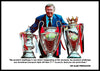 Alex Ferguson - Plakat med sitat fra The treble - Plakatbar.no