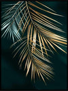 Black Gold - Golden plants sett - 3 motiver - Plakatbar.no