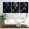 Blue And Black Gold Ancient Greece Poster 02 - Plakatbar.no