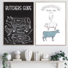 Butchers Guide - Poster - Plakatbar.no