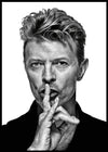 David Bowie - Ikonisk plakat - Plakatbar.no