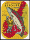Finest norwegian sardines, Theodor Kittelsen - Poster - Plakatbar.no