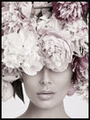 Flower Head - Black and white poster - Plakatbar.no