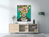 Frida Kahlo Flower Head - Plakatbar.no