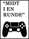 Gamer poster - midt i en runde - Plakatbar.no