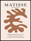 Henri Matisse - Matisse Cut Out Brown Poster - Plakatbar.no