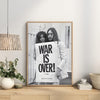 John Lennon og Yoko Ono - War is Over - Plakatbar.no