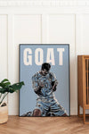 Lionel Messi GOAT 2 - Plakat - Plakatbar.no