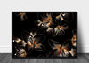 Luxury Golden Flowers Dahlia Poster - Plakatbar.no