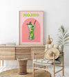 Mojito - Retro Cocktail Plakat - Plakatbar.no