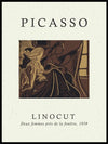 Pablo Picasso Linocut - Plakat - Plakatbar.no