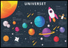 Plakat Universet med fakta - Plakatbar.no