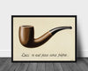 René Magritte - Ceci n'est pas une pipe - Plakatbar.no