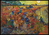 The Red Vineyard Van Gogh - Plakat - Plakatbar.no