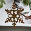 Tin Plate Snowflake - julepynt - Plakatbar.no