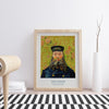 Van Gogh Portrait Of The Postman Poster - Plakatbar.no