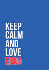 VIF - Keep Calm and Love Enga poster - Plakatbar.no