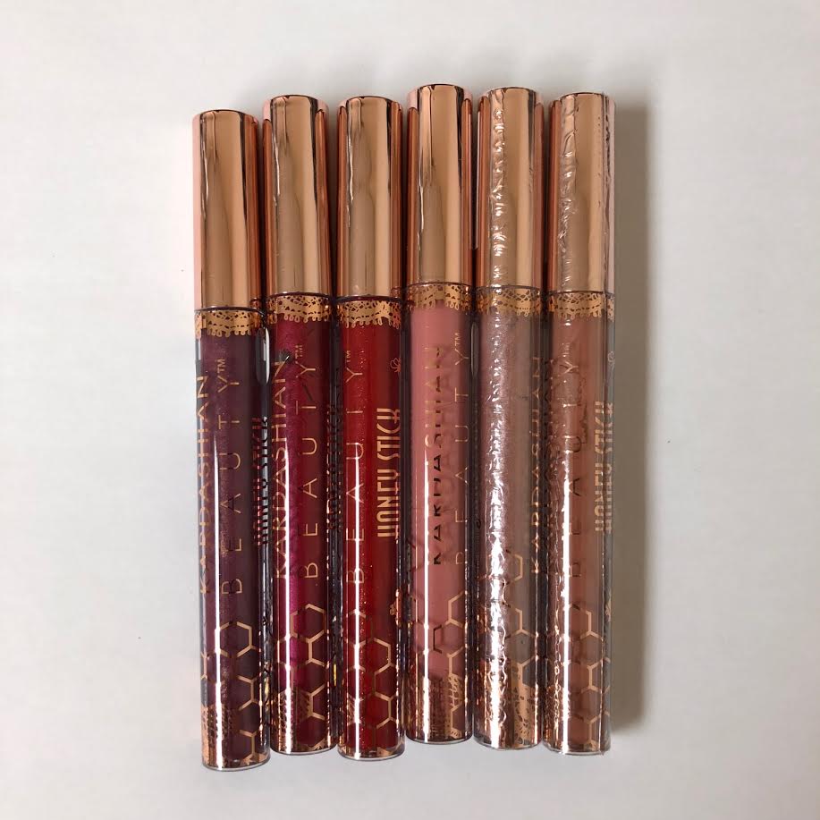 WHOLESALE KARDASHIAN BEAUTY HONEY STICK LIP GLOSS ASSORTED - 36 PIECE LOT