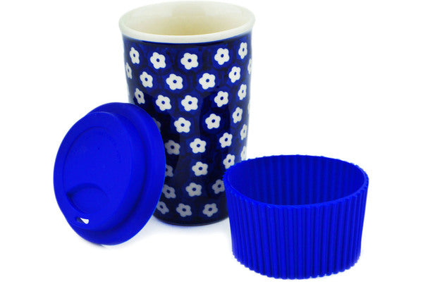 polish pottery travel mugs