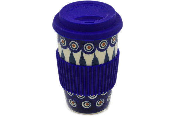 polish pottery travel mugs