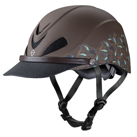 Dakota Turquoise Paisley Helmet