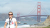 Janell and the Golden Gate Bridge