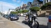 Janell's bike outside San Francisco's Painted Ladies