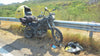 Stu's bike after his accident