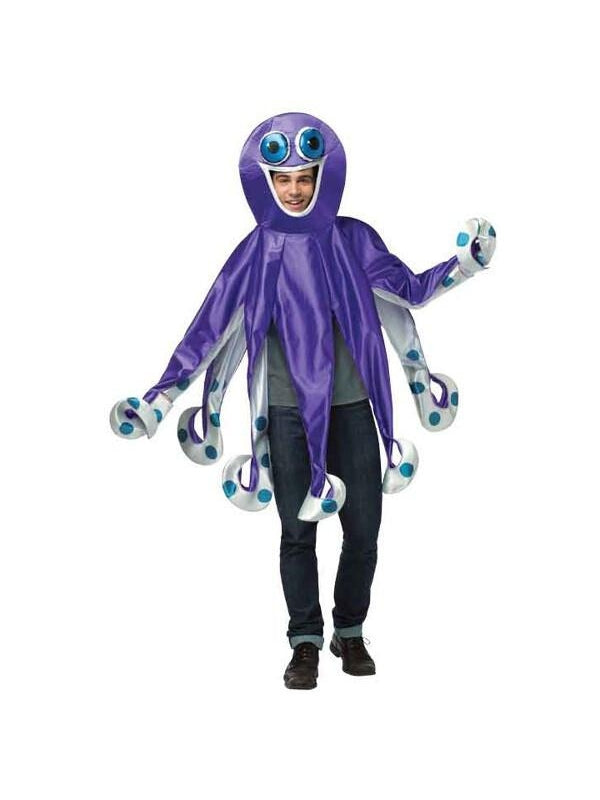 Adult Octopus Costume Costumeish – Cheap Adult Halloween Costumes