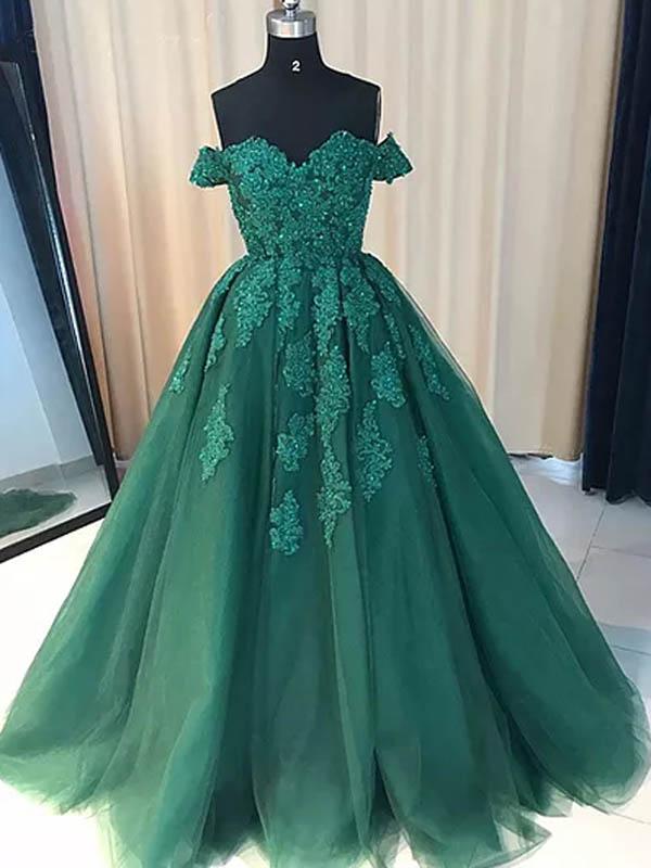 emerald green 15 dress