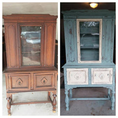 Buffet and Hutch makeover