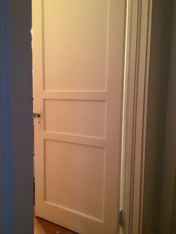 bedroom door before