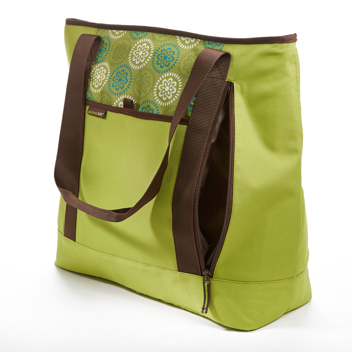 Rachael Ray Chillout Shopper Tote, Insulated Grocery Bag (Green) – Fit & Fresh