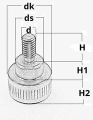 stainless steel thumb screws