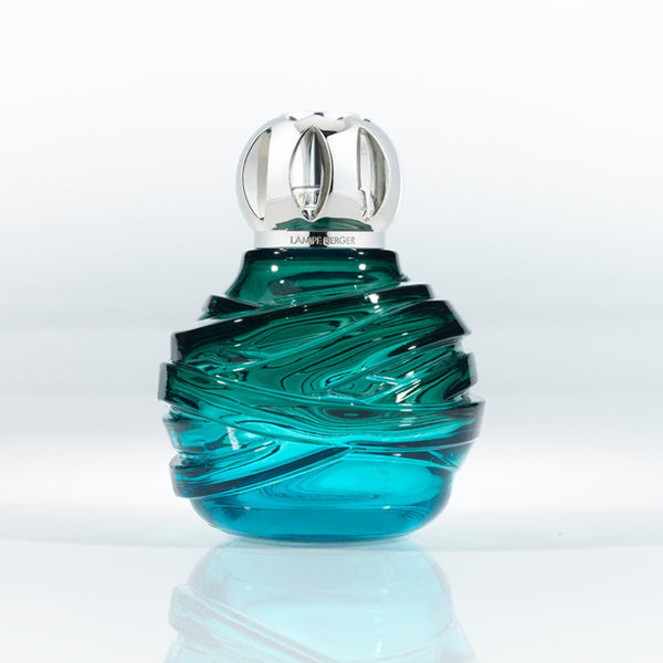 reservoir Zich voorstellen Illustreren Dare Glass Lampe Berger Lamp - Green/Blue – Fragrance Oils Direct