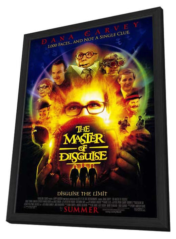 Master of Disguise 11 x 17 Movie Poster - Style A - in Deluxe Wood Frame