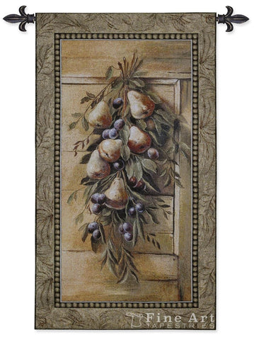 Poetic Pears Wall Tapestry