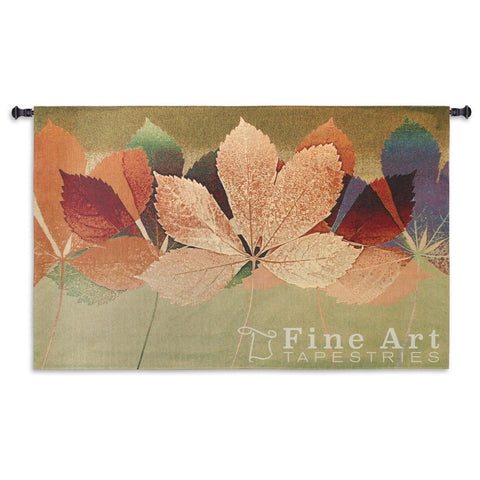Leaf Dance II Wall Tapestry