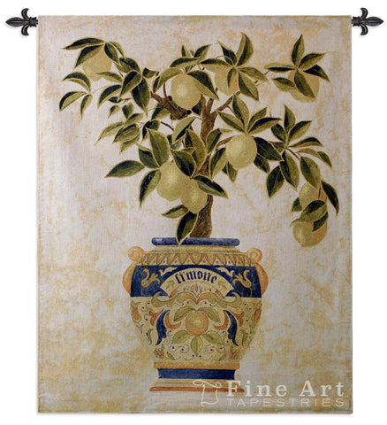 Italian Lemon Tree Wall Tapestry
