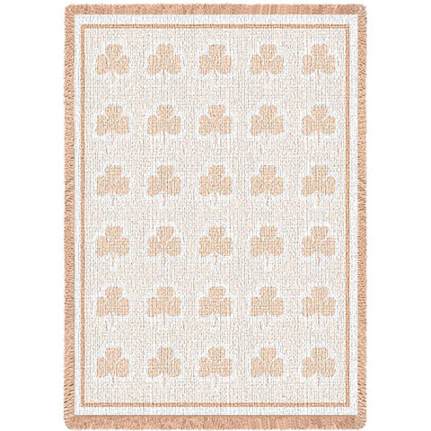 Shamrock Natural Small Blanket