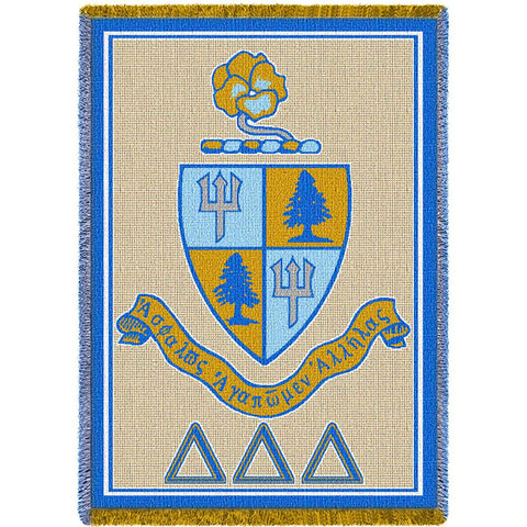 Delta Delta Delta Blue Blanket