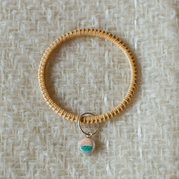 Cane Bangle with Ocean Charm