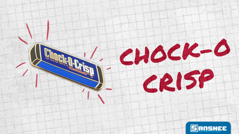 The delicious Chock-o-crisp bar. Crunchy and sweet, be sure to savor the flavor while crying over memories of dad and your bygone youth.