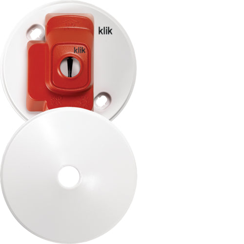 Hager 4 Pin Plug In Ceiling Rose Red Cr64ax Ahuja Electricals