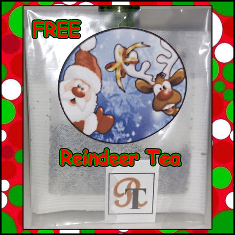 FREE Reindeer Tea - Santa's Delight on those cold winter nights.