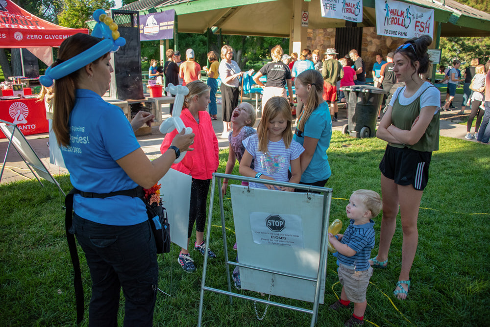 FSHD walk and roll event sponsored by Anson Calder