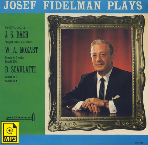 Fidelman: Scarlatti Sonata in A Major K. 113 / L. 345 - Parliament PLP 300