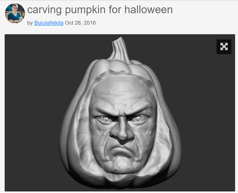 Carving Pumpkin by BurulaNikita