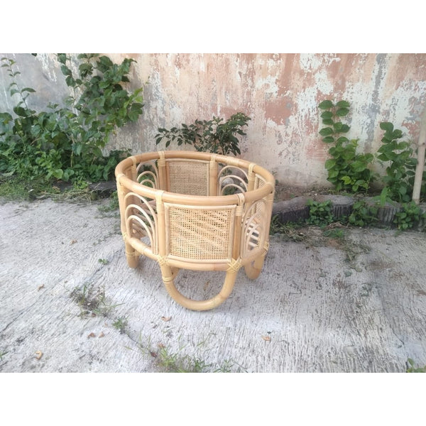 The Ohana - Mini - Rattan Dolls Bassinet